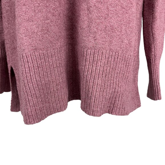 A.N.A. A New Approach Women's V-Neck Pullover Knit Sweater Size M Purple - Picture 2 of 6